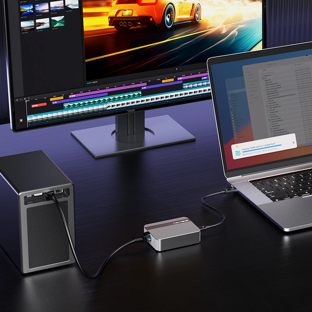 Acasis USB4 to 10 Gigabit Ethernet Adapter - Image 10