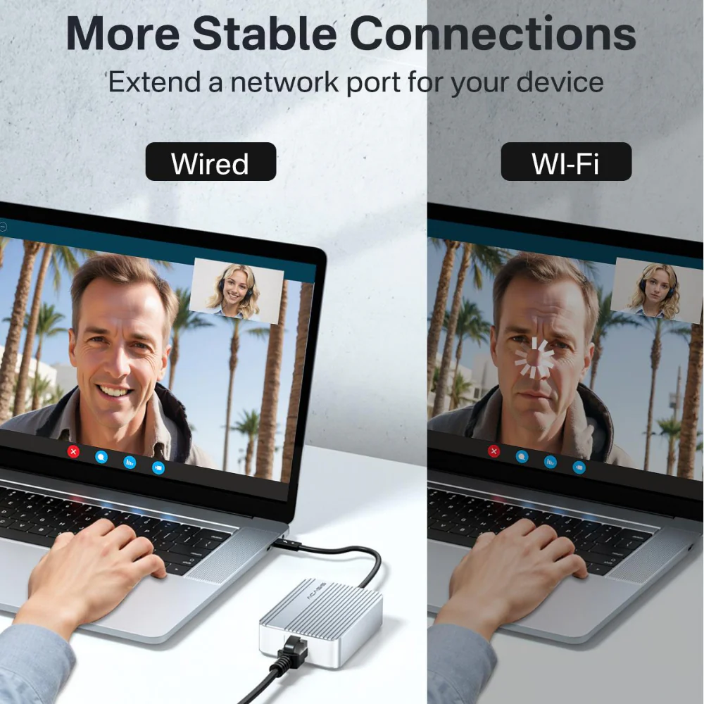 Acasis USB4 to 10 Gigabit Ethernet Adapter - Image 5