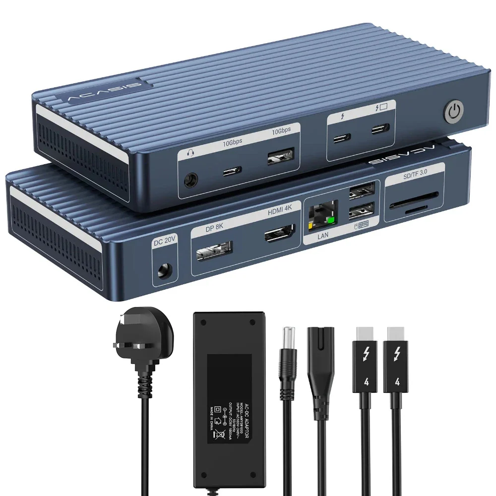 [Intel Certified] Acasis 11 Ports Thunderbolt 4 Docking Station - Image 13
