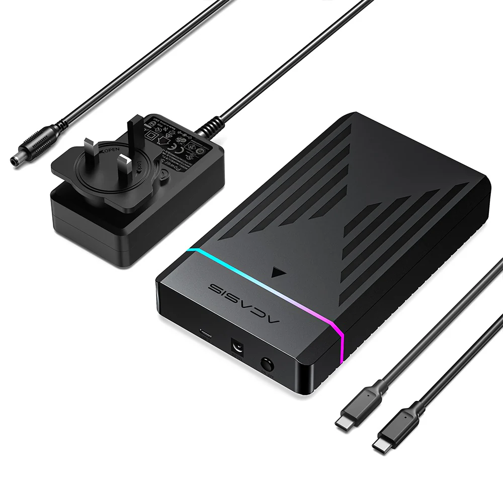 Acasis 2.5/3.5 Inch Plastic USB 3.0 to SATA Hard Drive Enclosure - Image 12