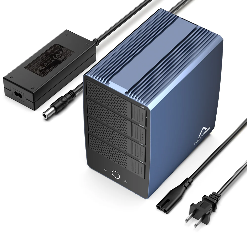 Acasis 40Gbps 6-bay Hybrid Array SATA & NVMe Enclosure - Image 13