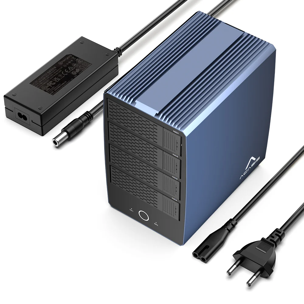 Acasis 40Gbps 6-bay Hybrid Array SATA & NVMe Enclosure - Image 14