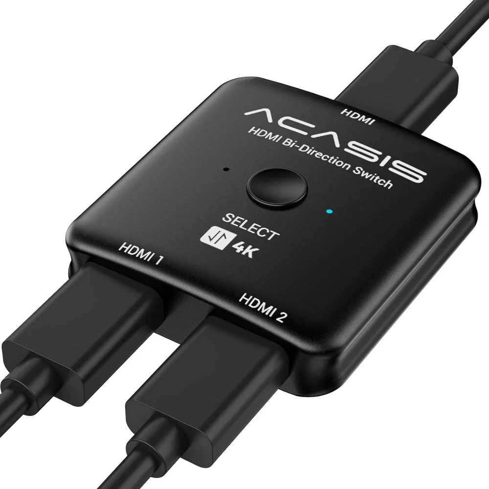Acasis 4k 60hz Bidirectional HDMI 2.1 KVM Switch/Splitter 2 in 1 Out - Image 9