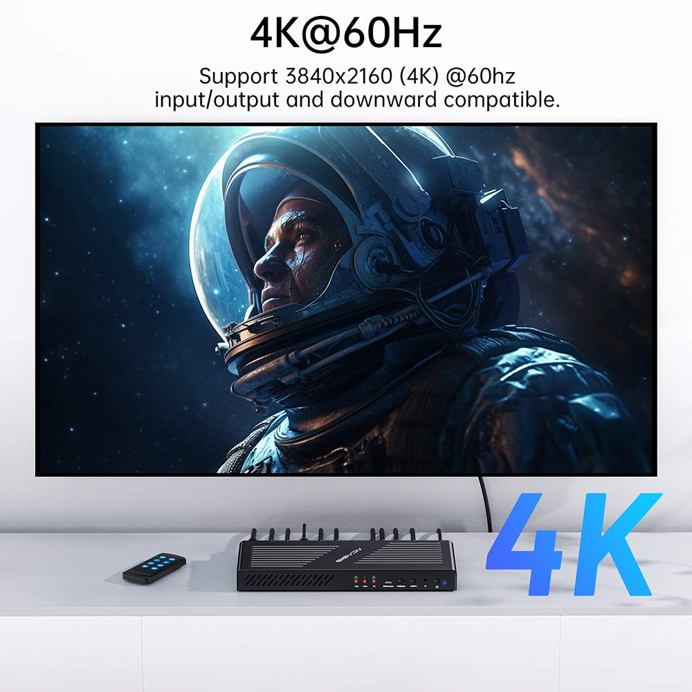 Acasis 4K 60Hz HDMI 2 Monitors 2 Computers Type-C KVM Switch - Image 5