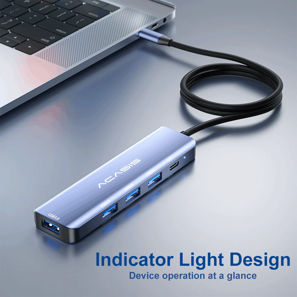 Acasis 5-in-1 USB C Hub 5Gbps Multifunction Docking Station Converter - Image 3
