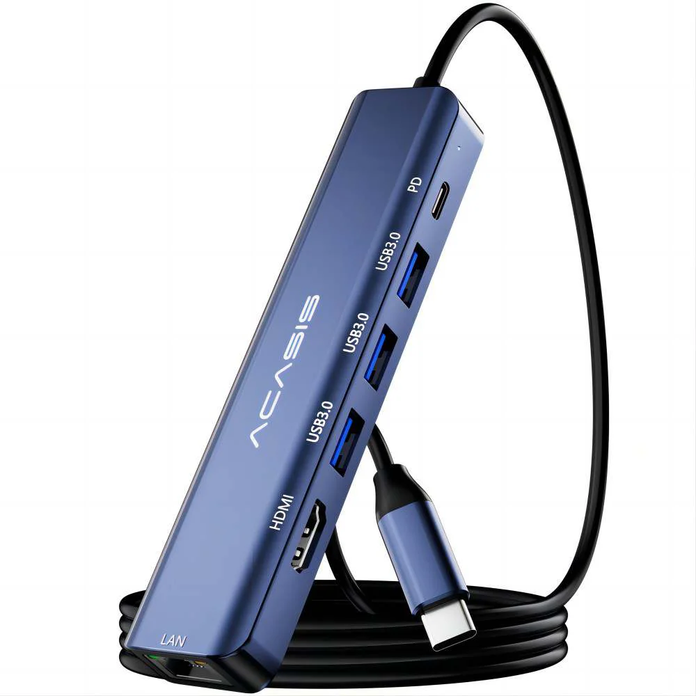 Acasis 6-in-1 Type-C 4K 60Hz Docking Station Multi Ports Converter - Image 12