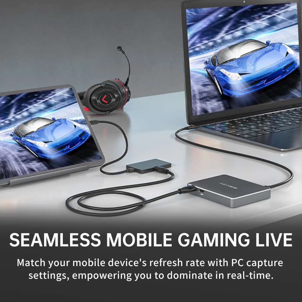 Acasis 40Gbps 4K 60Hz HDMI External Video Capture Card - Image 6