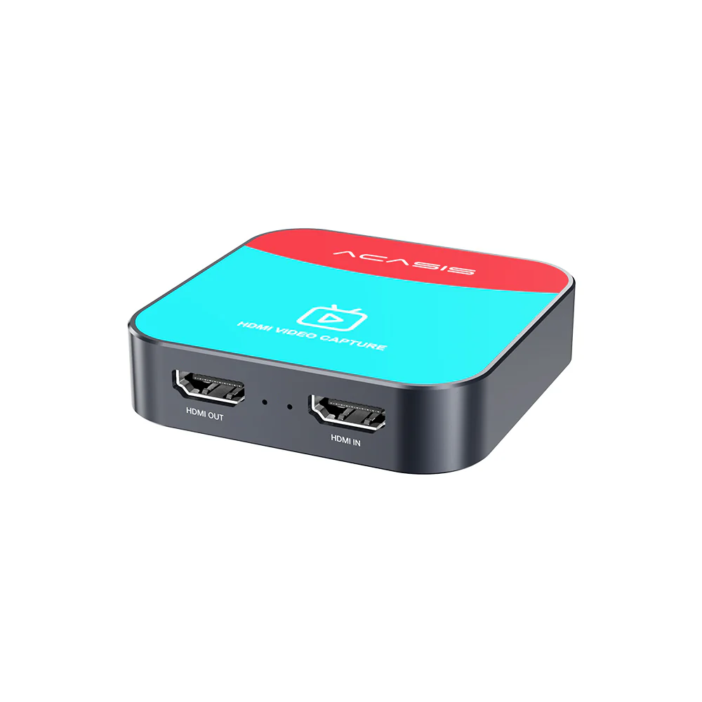 Acasis 4K 30Hz HDMI HD Input/Loopout Video Capture Card 1080P 60FPS