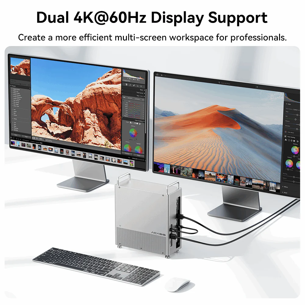 Acasis Mac mini M2 Dock & Stand with 8TB M.2 NVMe SSD Enclosure - Image 6