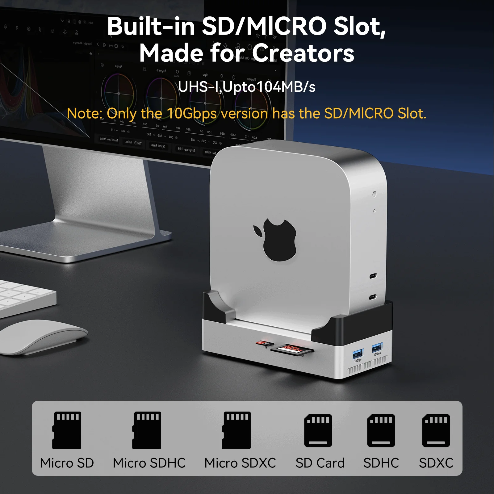 Acasis Mac mini M4 Dock & Stand with 8TB M.2 NVMe SSD Enclosure - Image 8