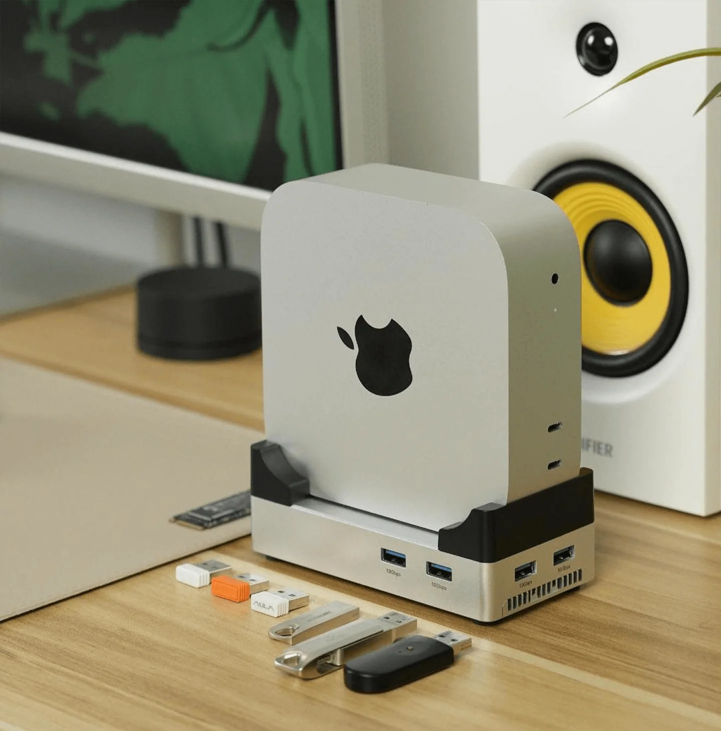 Acasis Mac mini M4 Dock & Stand with 8TB M.2 NVMe SSD Enclosure - Image 9