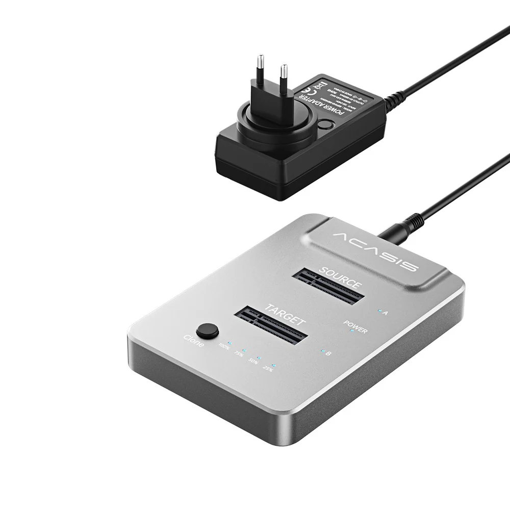ACASIS 2/4 Bay M.2 NVMe SSD Cloner Dock with Offline Clone - Image 10