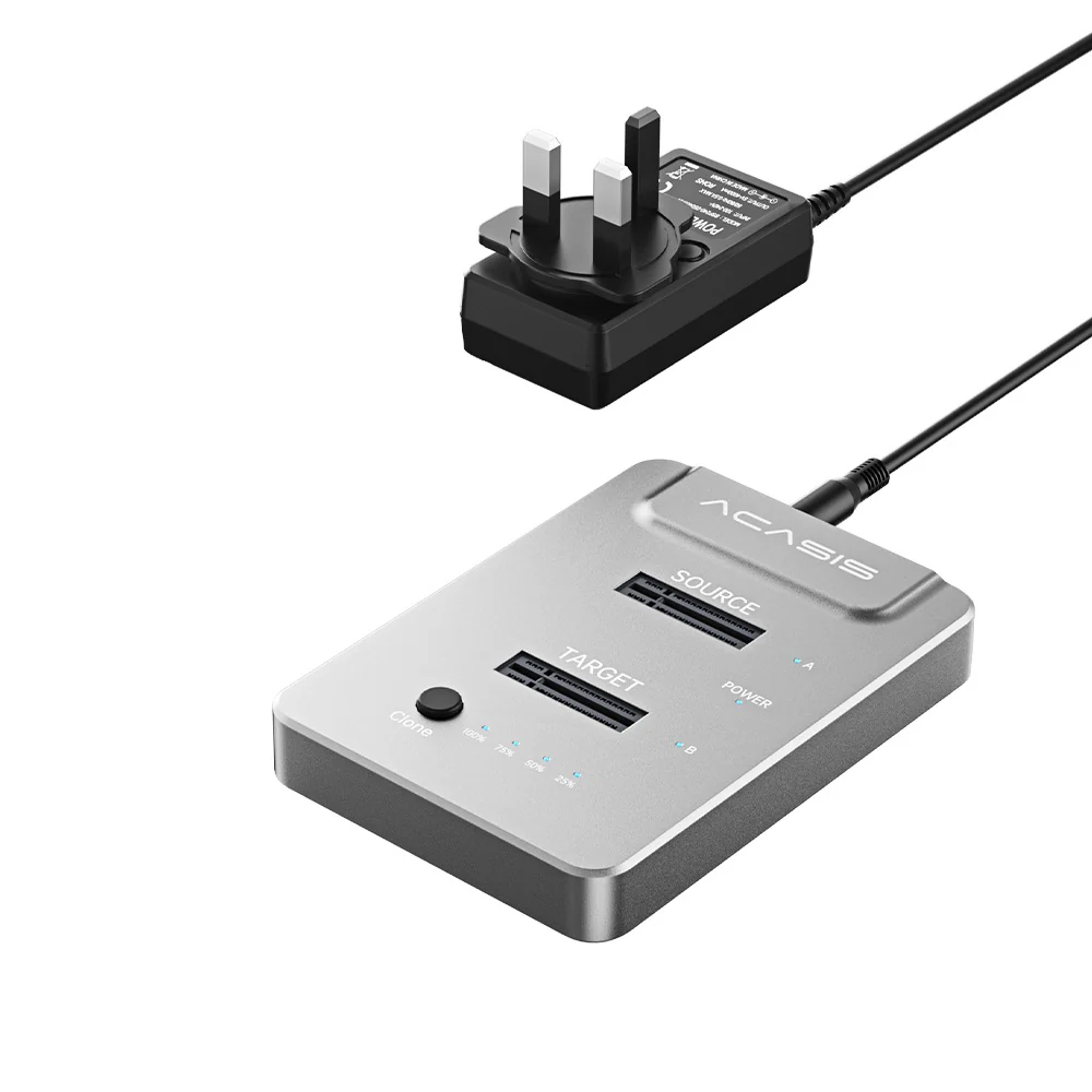 ACASIS 2/4 Bay M.2 NVMe SSD Cloner Dock with Offline Clone - Image 11