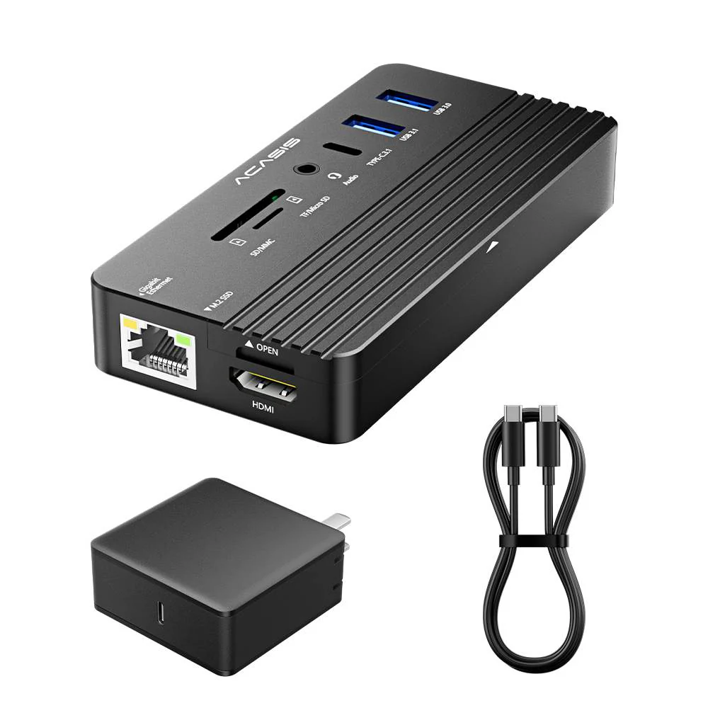 Acasis Swappable High-Speed SSD Storage & 10-In-1 Hub Docking Station - Image 16