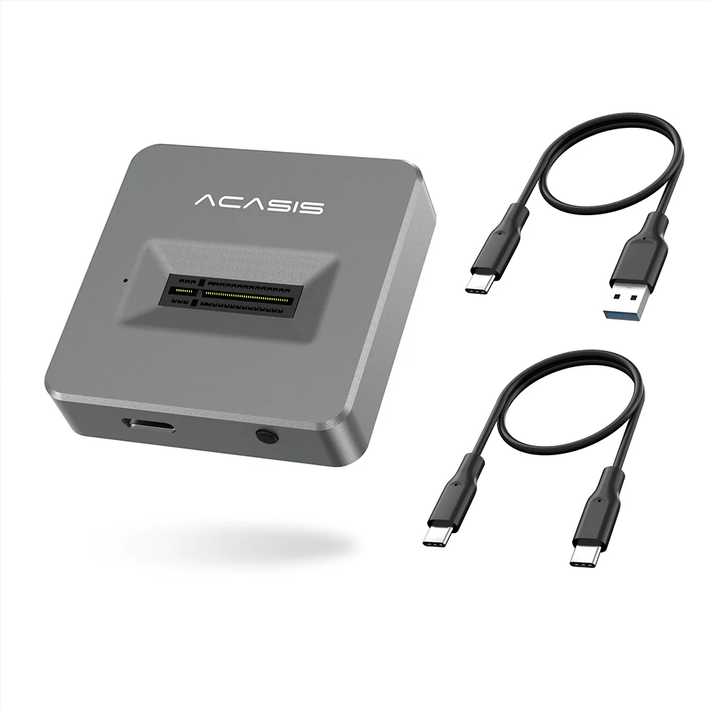 Acasis 10Gbps M.2 NVMe/SATA Type-C SSD Base for Windows & MAC - Image 10