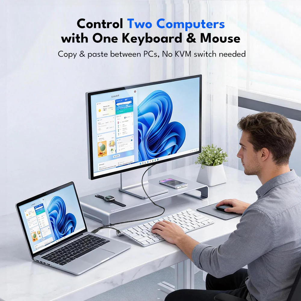 Acasis USB 3.0 Data Transfer Cable for Mac and Windows - Image 4