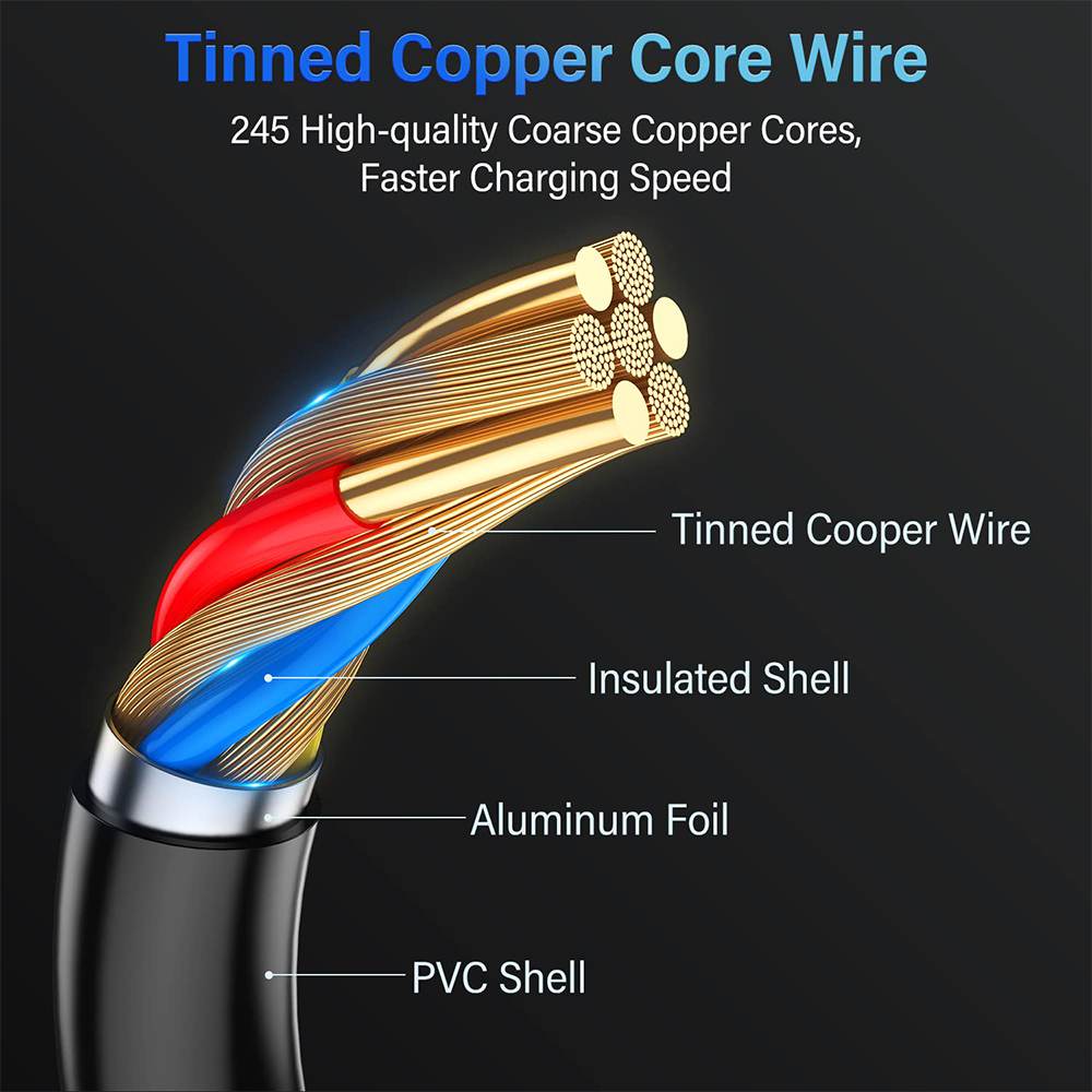 [Intel Certified]Acasis 40Gbps Thunderbolt 4 Data Cable PD 100W 8K60Hz - Image 9
