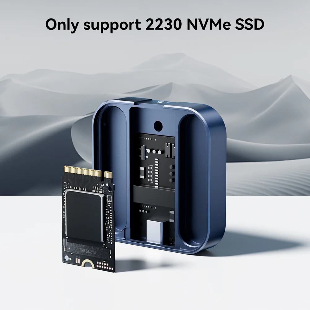 Acasis USB-C Magnetic M.2 2230 NVMe SSD Case for iPhone 16/15 Series - Image 6