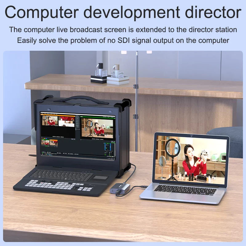 Acasis 1-in-3 Out USB to SDI/HDMI HD Video Capture Card 1080P 60FPS - Image 4