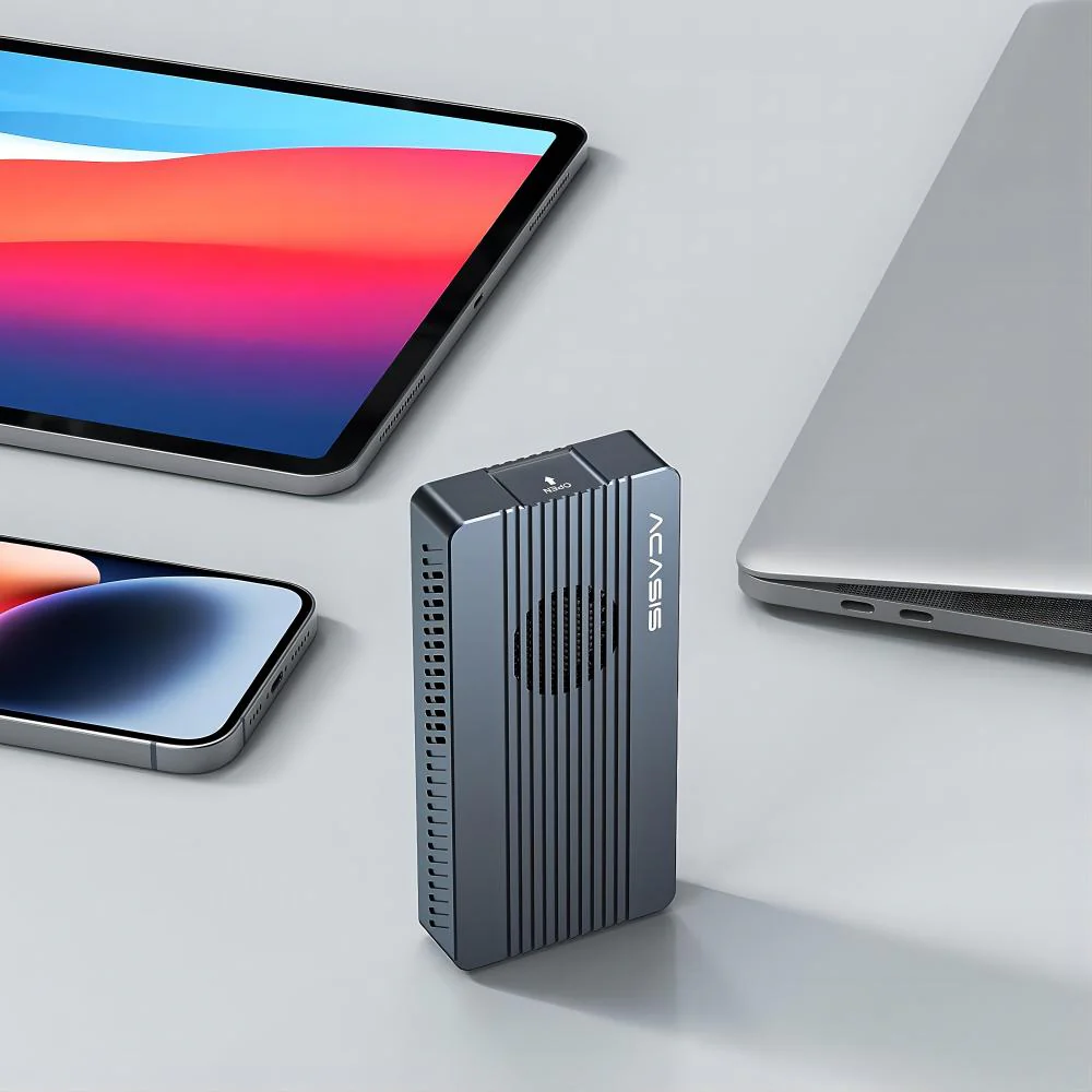 Acasis 40Gbps Tool-free M.2 NVMe SSD Enclosure Compatible with Thunderbolt 4/3 - Image 19