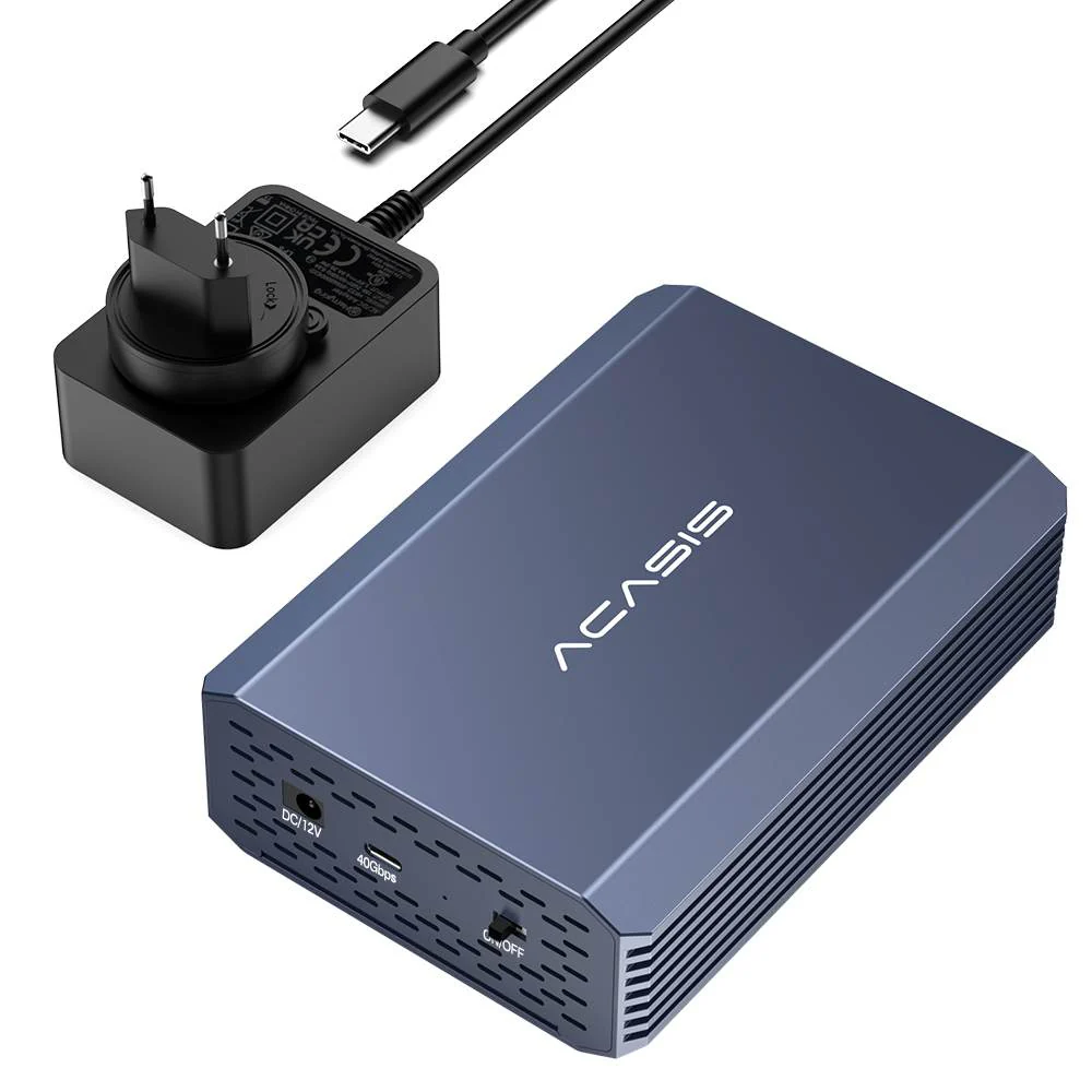 Acasis USB4 40Gbps Type-C to 2.5 Inch U.2(SFF-8639) NVMe SSD Enclosure - Image 10