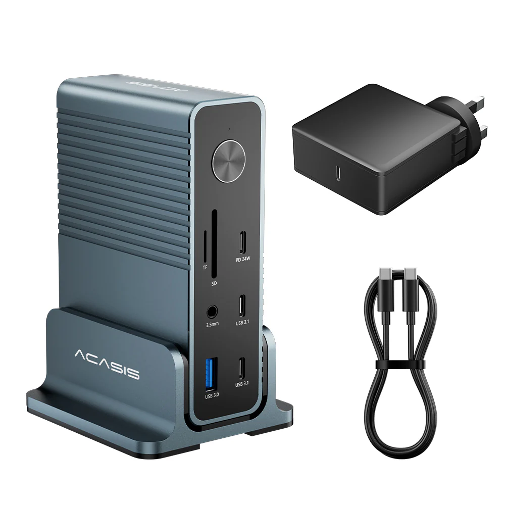 Acasis 15-in-1 4K 60Hz USB C Desktop Docking Station for Laptop & PC - Image 14