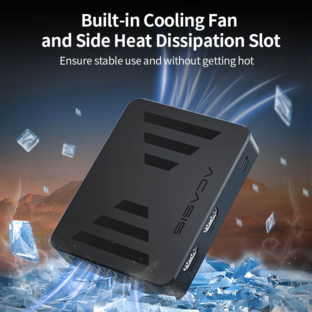 Acasis 4K60 HDR Game Live Video Capture Card - Image 7